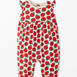 NWOT Hanna Andersson Baby Flutter Sleeve Romper
